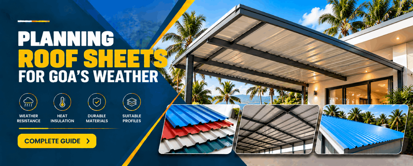 Roof Sheets in Mandrem